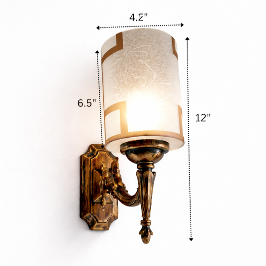 Vintage wall mounted light fixture for bedroom and living room