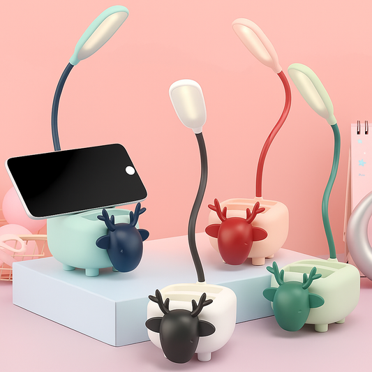 Creative animal LED table lamp for kids and study desk”