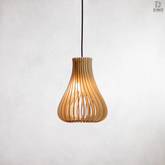 Natural Bamboo Pendant Light - Eco-Friendly, Stylish Lighting for Modern Interiors