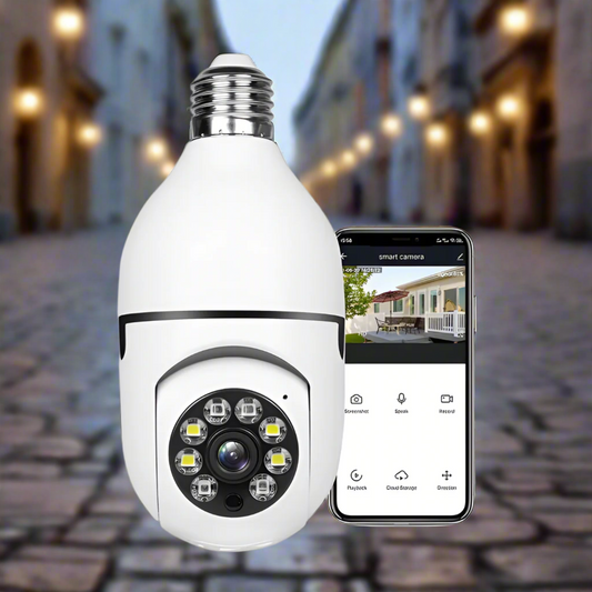 360° WIFI Smart Bulb Camera