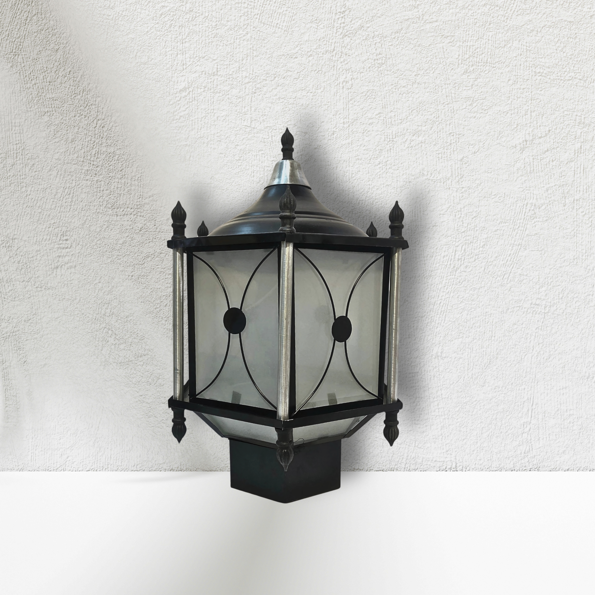 Outdoor Aluminum Post Lamp Light for Fence Deck Patio Garden Decor