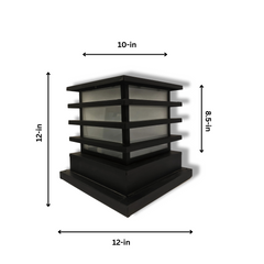 Square Pillar Lights Outdoor, IP65 Waterproof Outdoor Fence Column