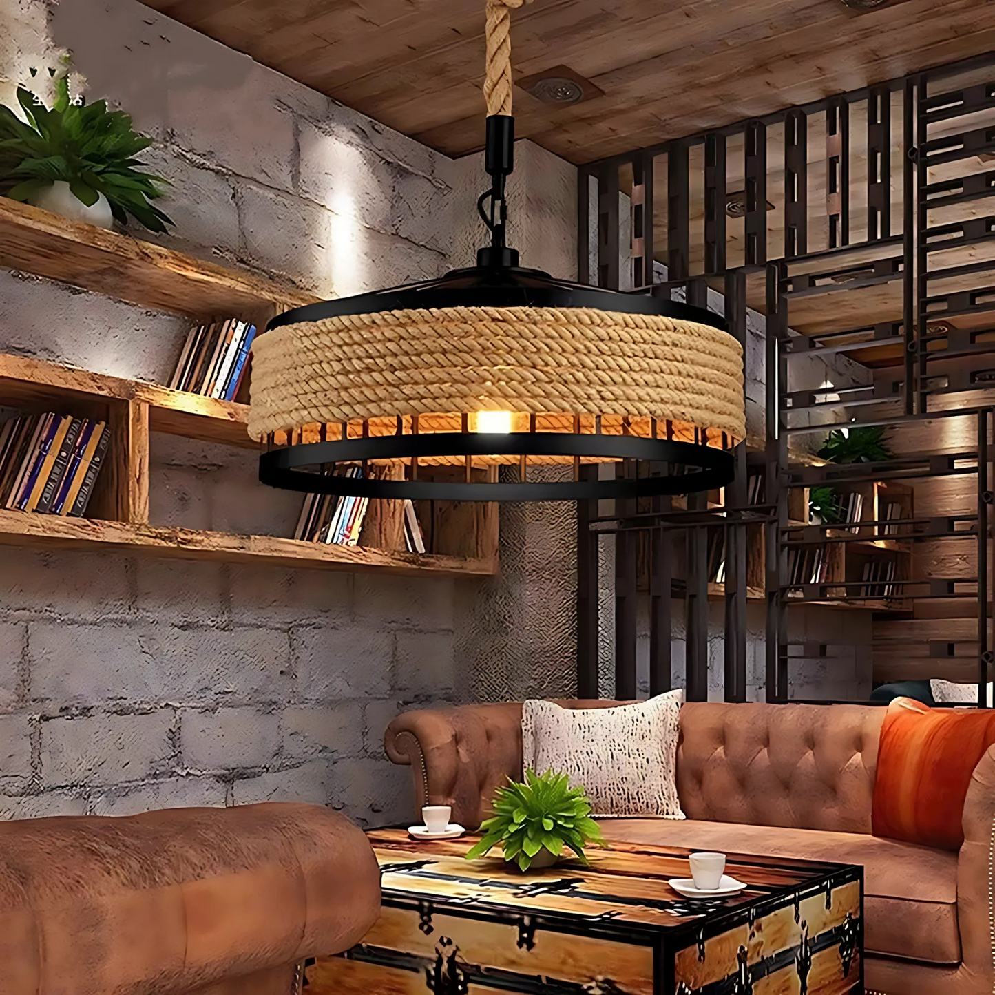 Farmhouse Vintage Industrial Pendant Chandelier Ceiling Lamp