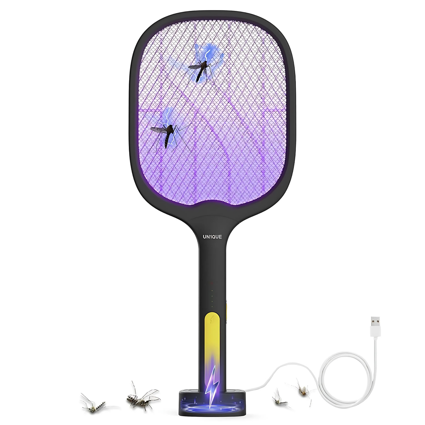 Portable Rechargeable Mosquito Zapper Racket