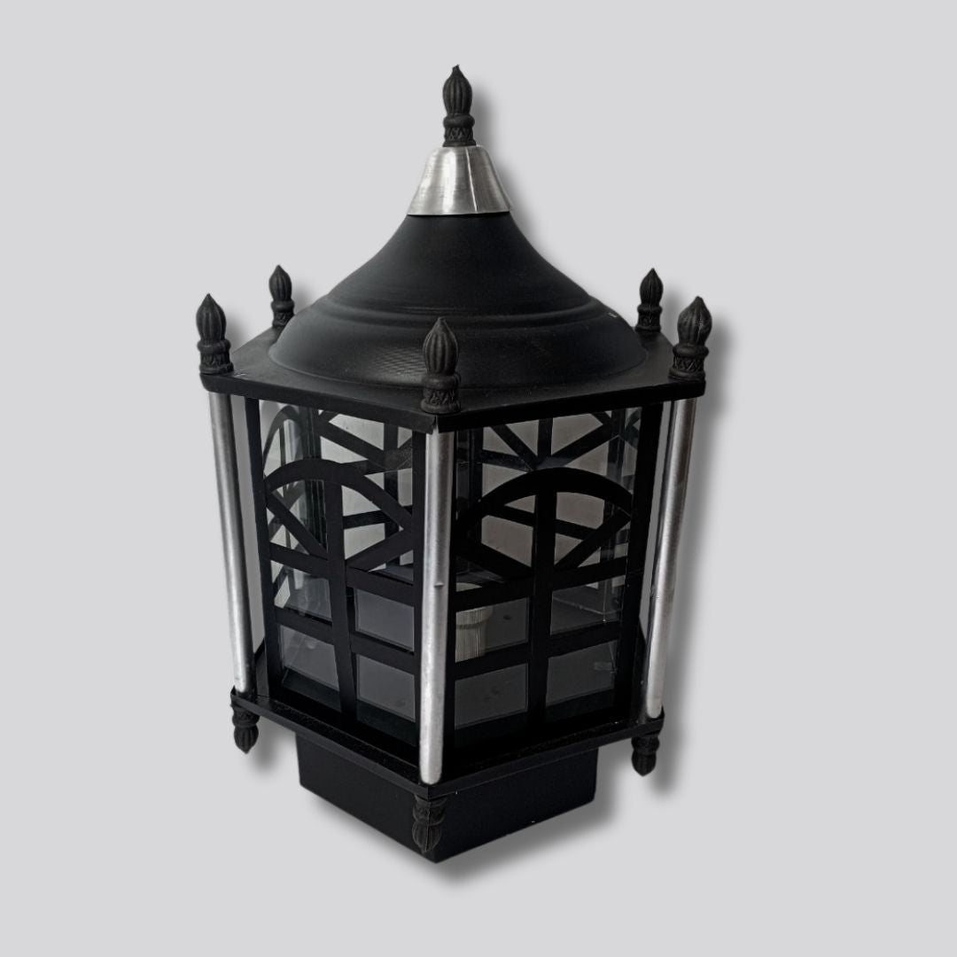 Outdoor Aluminum Post Lamp Light for Fence Deck Patio Garden Decor