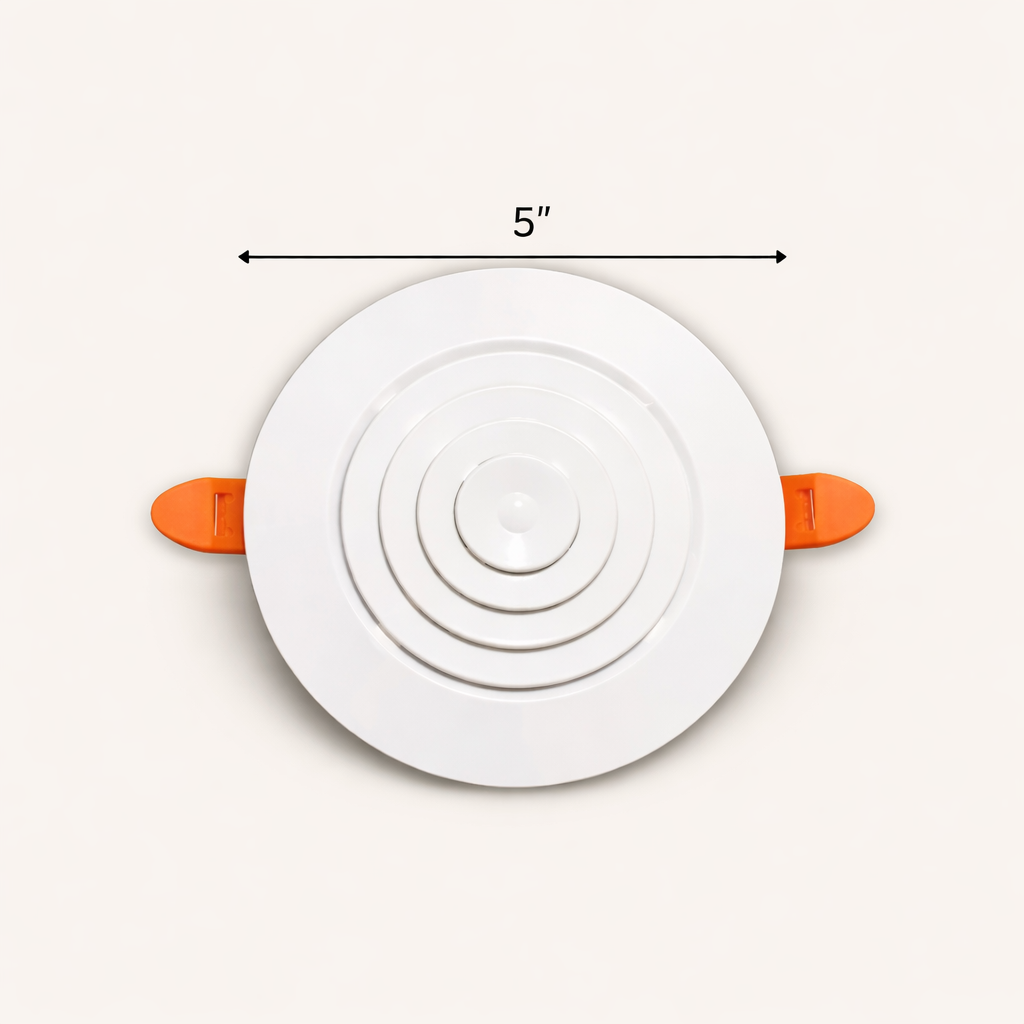 Contemporary ceiling air vent for residential and office use