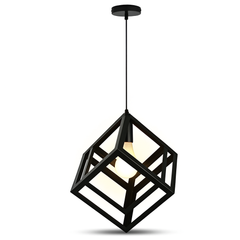Tripple Cube Metal Pendent Lamp