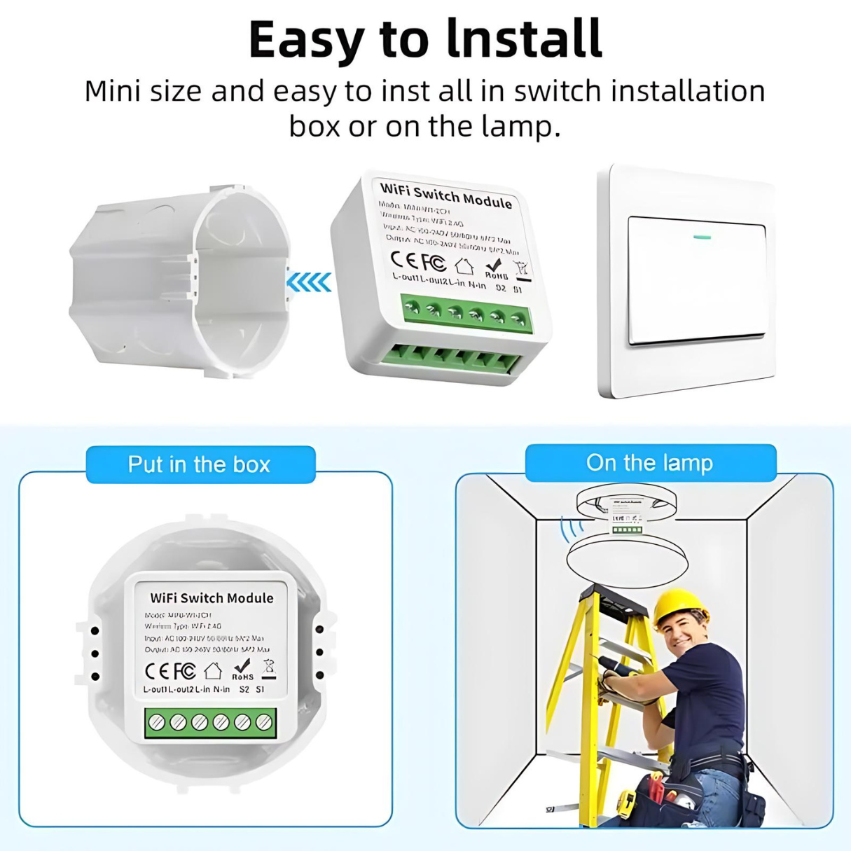 Wireless Smart Plug for Home Automation – Works with Alexa, Google & SmartLife App