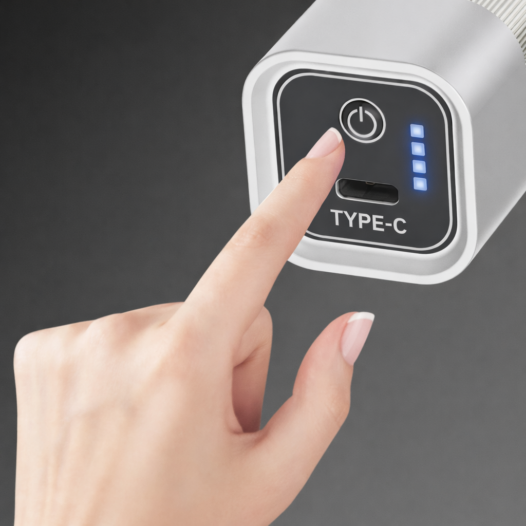 “Cordless rechargeable LED table light for modern home interiors”