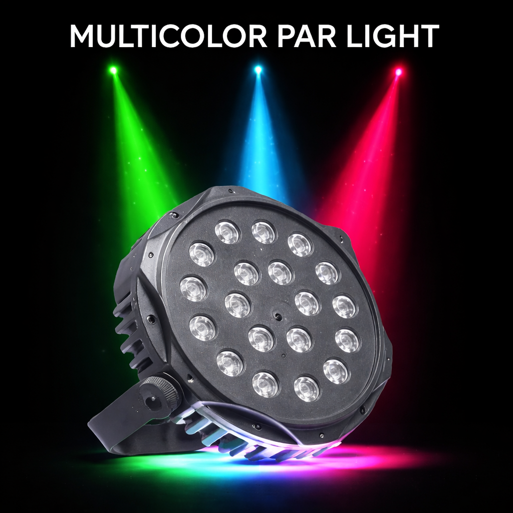 Professional LED stage lighting for weddings and parties