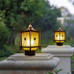 Outdoor Aluminum Post Lamp Light for Fence Deck Patio Garden Decor