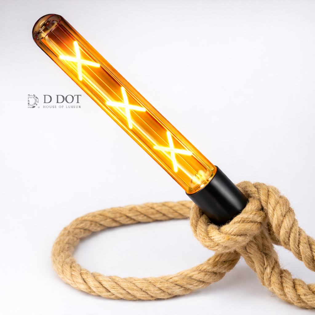 Rope pendant lighting for bedroom and café ambiance