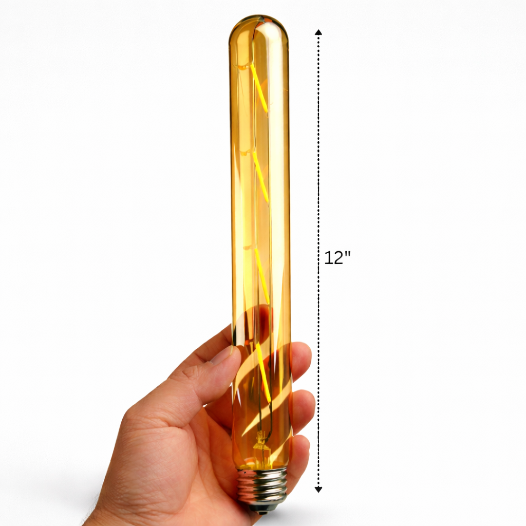 Stylish Edison filament bulb for cafés and bedrooms