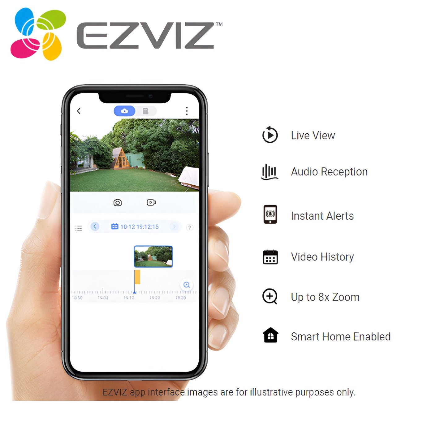 Ezviz C6N 1080P Smart Home Camera - High-Definition Security and Monitoring