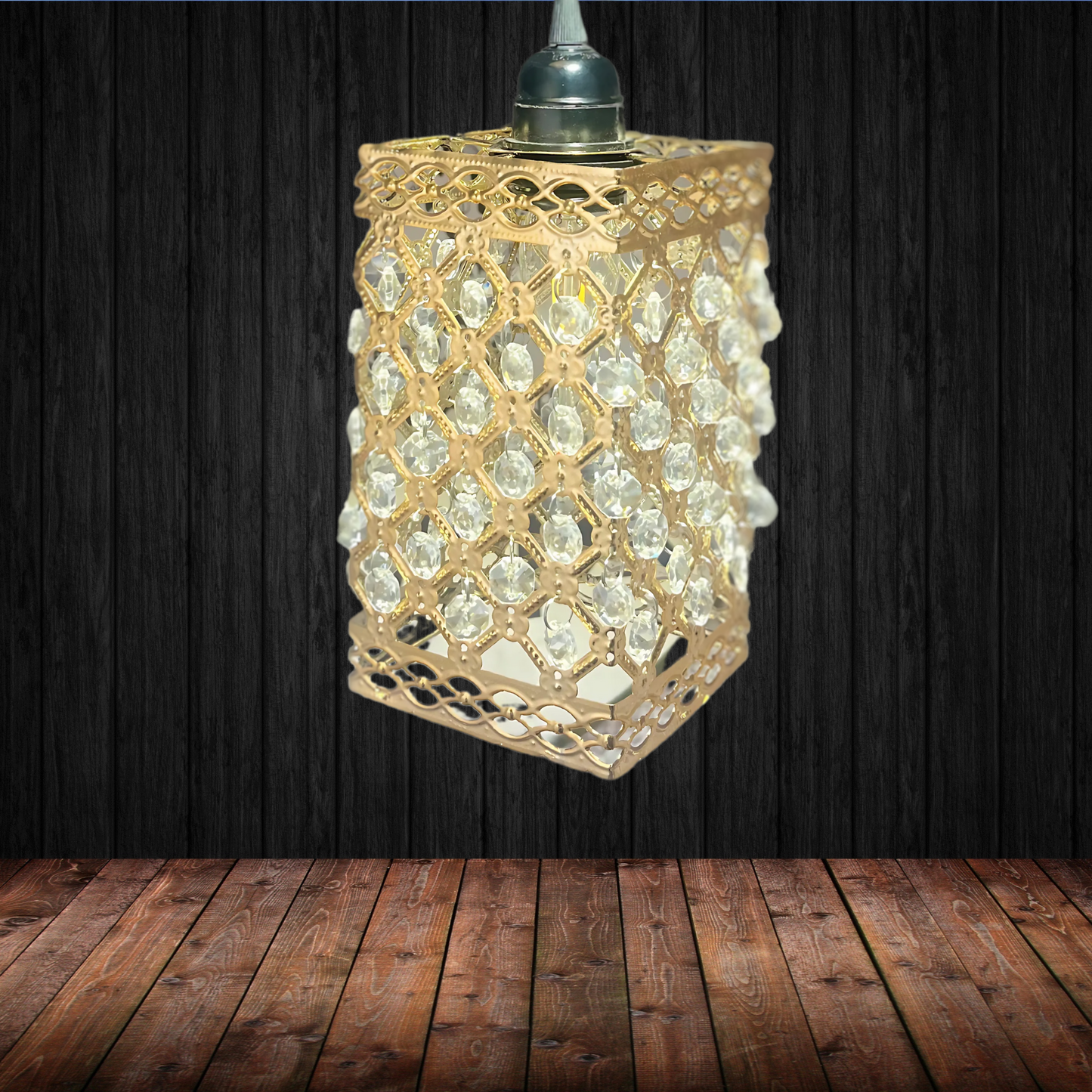 Sleek Hanging Dining Diamonds Lamp