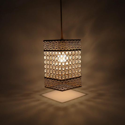 Sleek Hanging Dining Diamonds Lamp