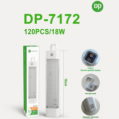 DP-7172 18W LED emergency light with Type-C charging port