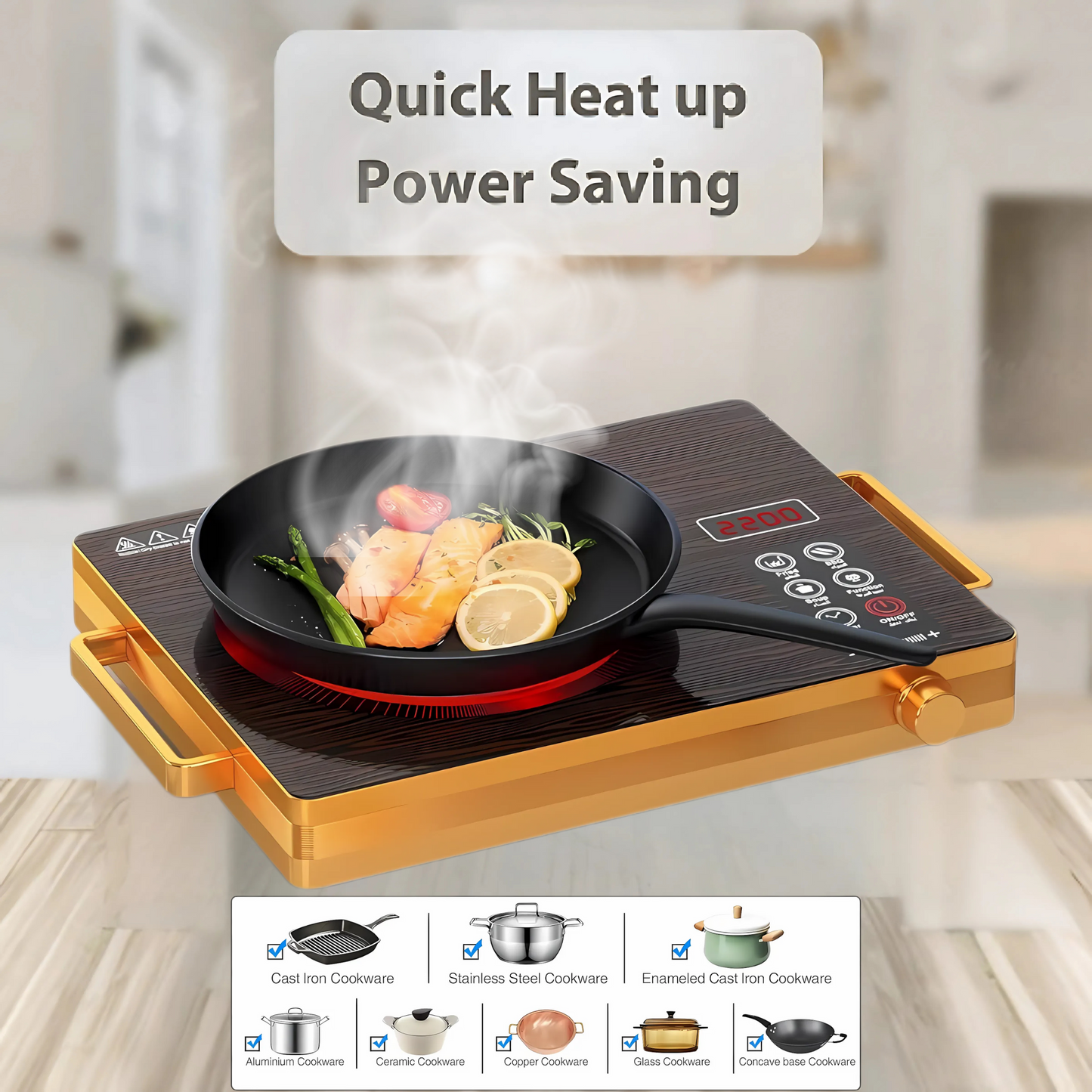 Infrared Electric Stove with Overheat Protection – Portable Room Stove