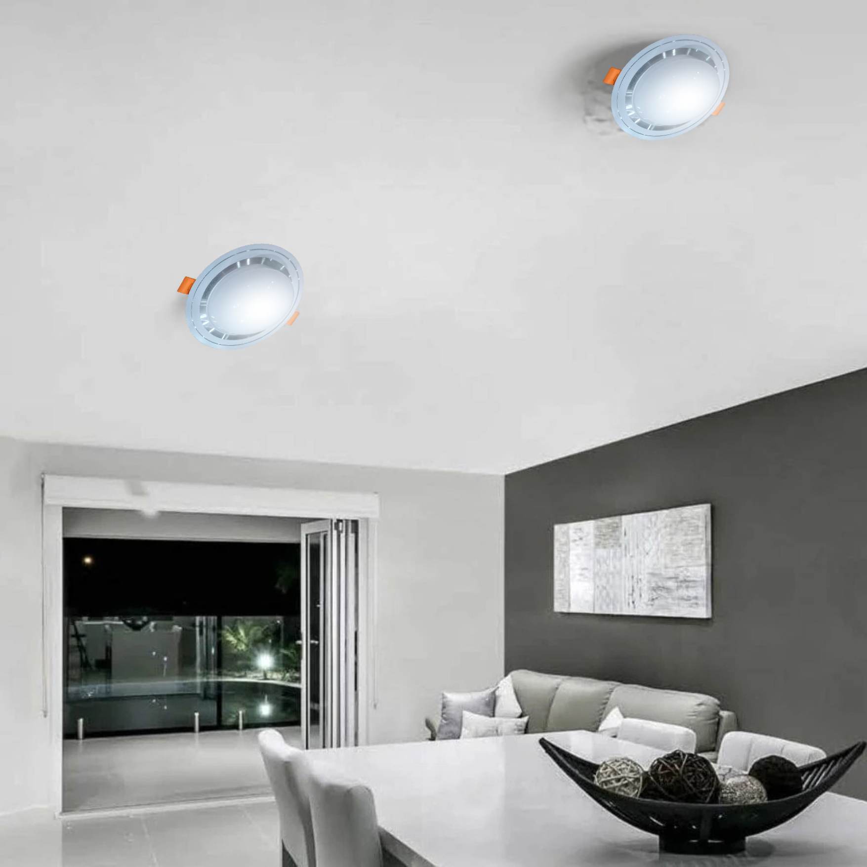 Ceiling SMD LED Light 12W Egg Shape Round High-Quality Light