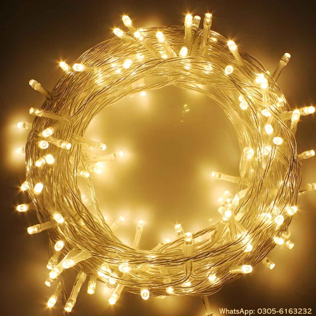 Waterproof 25ft Golden LED Fairy Lights