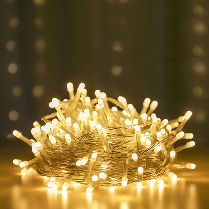 Waterproof 25ft Golden LED Fairy Lights