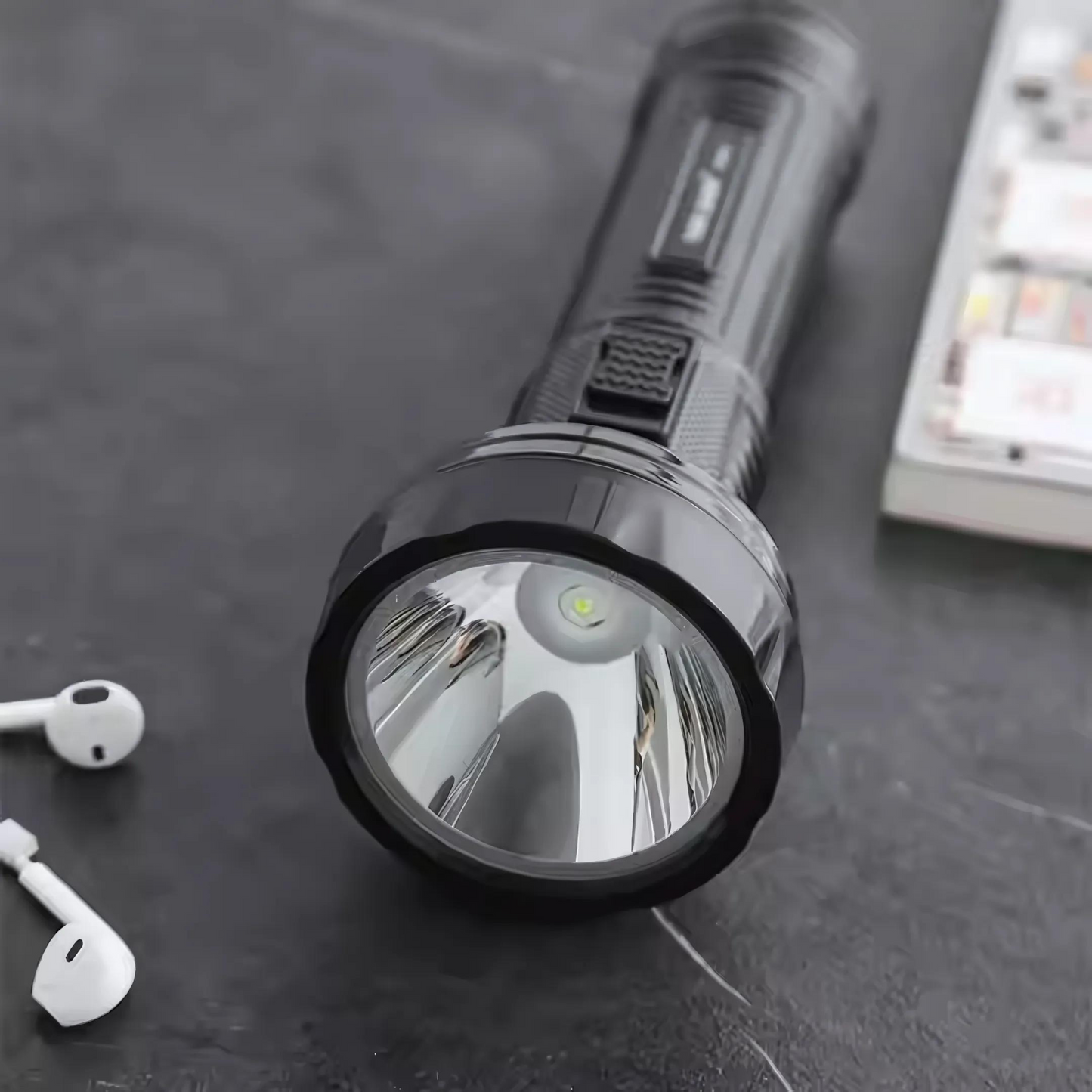 DP Rechargeable Flashlight Torch - High-Performance, Portable Lighting Solution