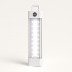 Rechargeable LED emergency light DP-7172 with 120 LEDs and Type-C charging.