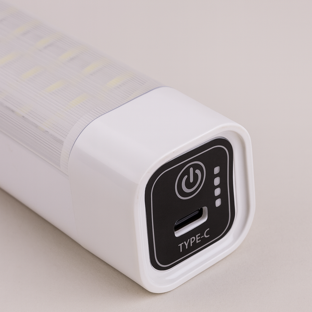 Rechargeable LED light 120PCS with magnetic base and hanging hook