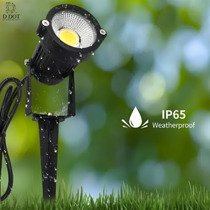 LED Outdoor Garden Spot Light - Durable Aluminium Body for Reliable Outdoor Lighting