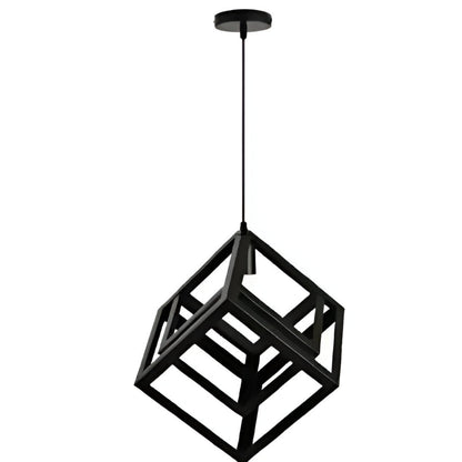 Tripple Cube Metal Pendent Lamp