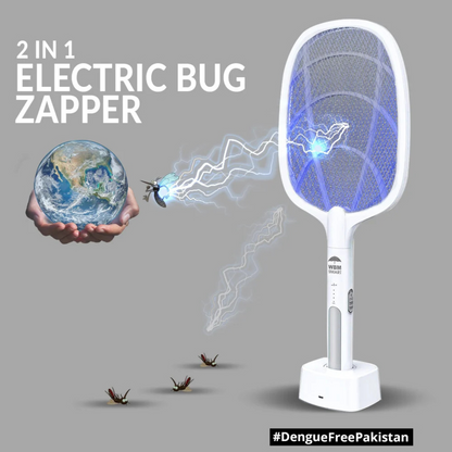 Portable Rechargeable Mosquito Zapper Racket