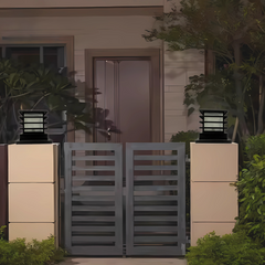 Square Pillar Lights Outdoor, IP65 Waterproof Outdoor Fence Column
