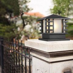 Outdoor Courtyard Column Lamp Post Lamp LED Pillar Street Light