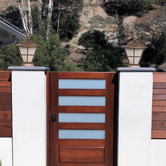 European Outdoor Pillar Light Gate Lamp Aluminum Rustproof