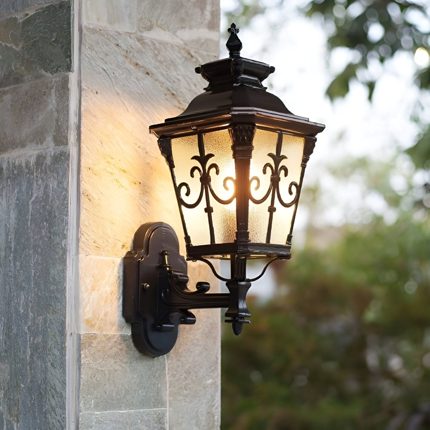 European Porch Light - Waterproof Outdoor Lighting for Elegant Exterior Illumination