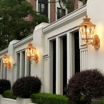 European Porch Light - Waterproof Outdoor Lighting for Elegant Exterior Illumination