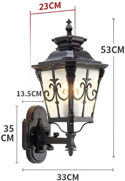 European Porch Light - Waterproof Outdoor Lighting for Elegant Exterior Illumination