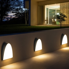 Waterproof LED Outdoor Wall Light – Modern Warm Glow