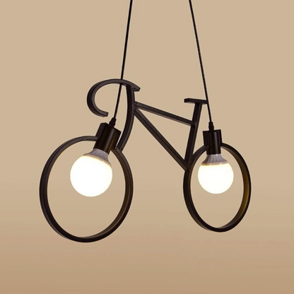 Vintage Cycle Shape Pendant Chandelier for Dining Rooms & Cafes