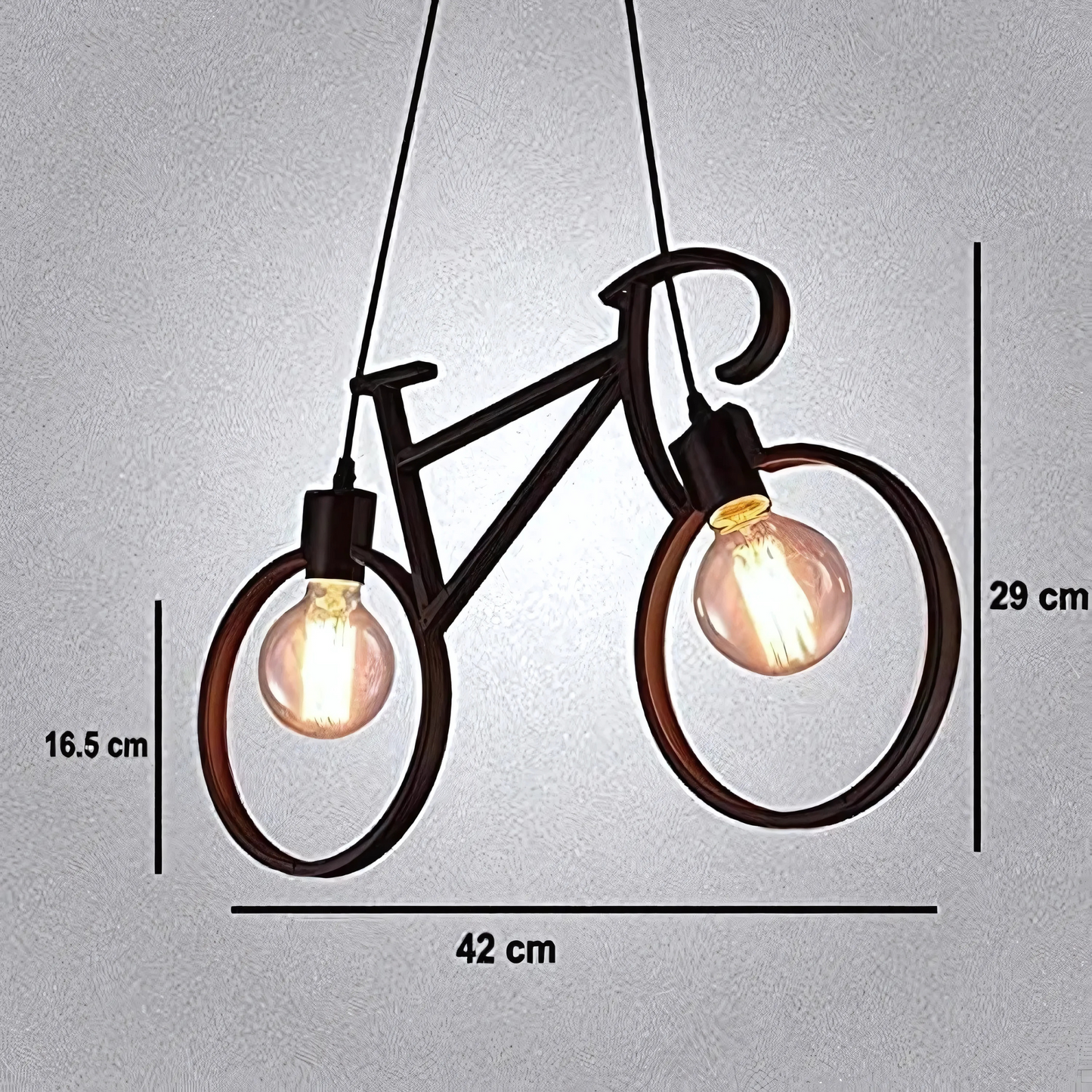 Vintage Cycle Shape Pendant Chandelier for Dining Rooms & Cafes