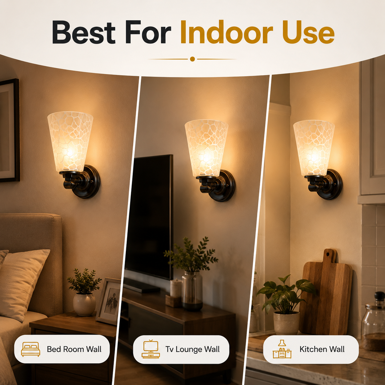 Modern Wall Sconce Bedroom & Living Room Light