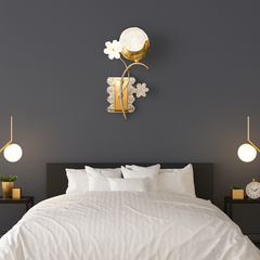 Modern wall light for bedroom and living room interior décor