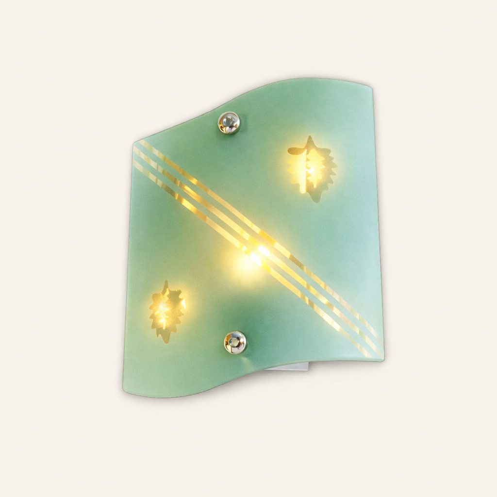 Minimalist wall light fixture for bedroom ambient lighting