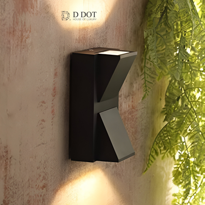 1+1 Waterproof K-Shaped Wall Light