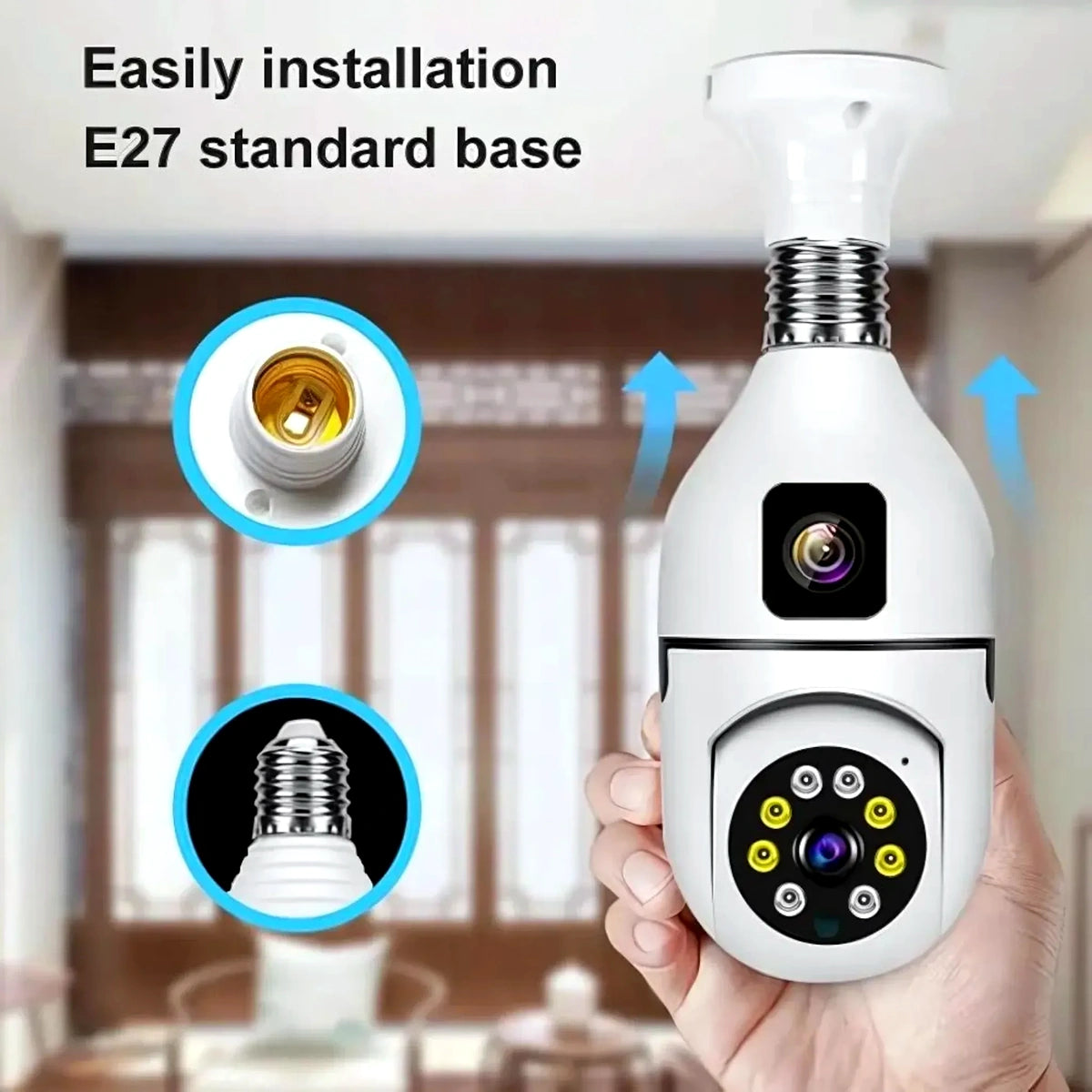Cloud-storage supported indoor smart camera for family and shop monitoring