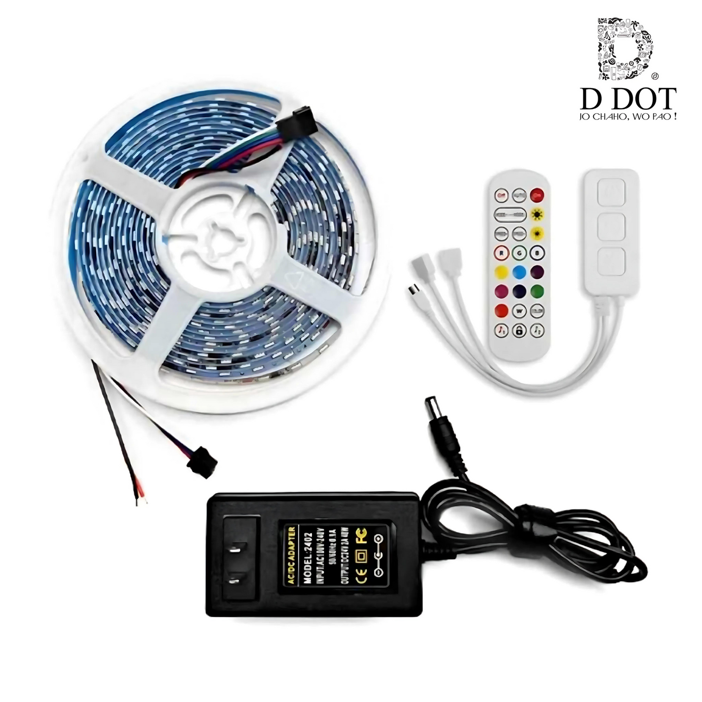 Smart LED Strip Lights – Voice Control, Waterproof, App Compaible