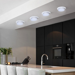 3" Round Ceiling SMD Light – High Brightness Dome Downlight for Indoor Use